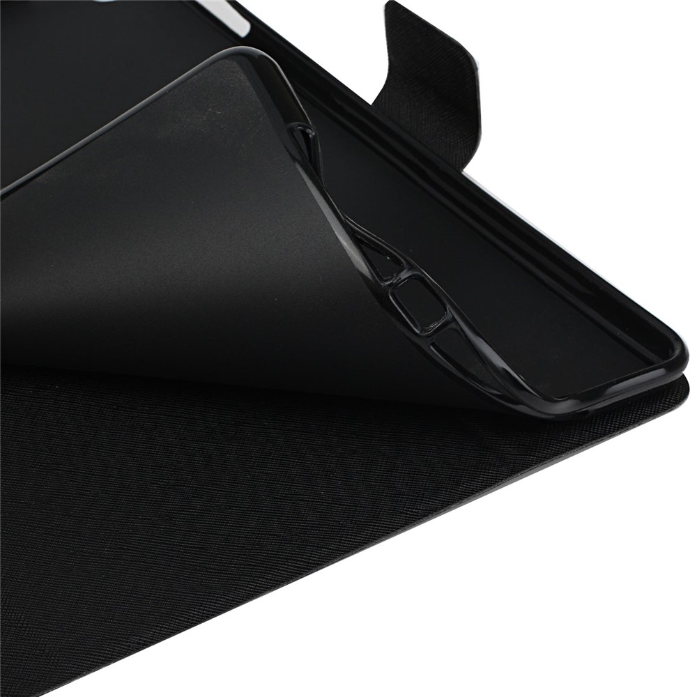 Stand De Sleeware Auto Sleep Stand Smart Cuir Tablet Housse Pour IPad Air (2013) / IPad Air 2 / iPad 9.7-pouce (2017) / iPad 9.7-pouce (2018) - Noir