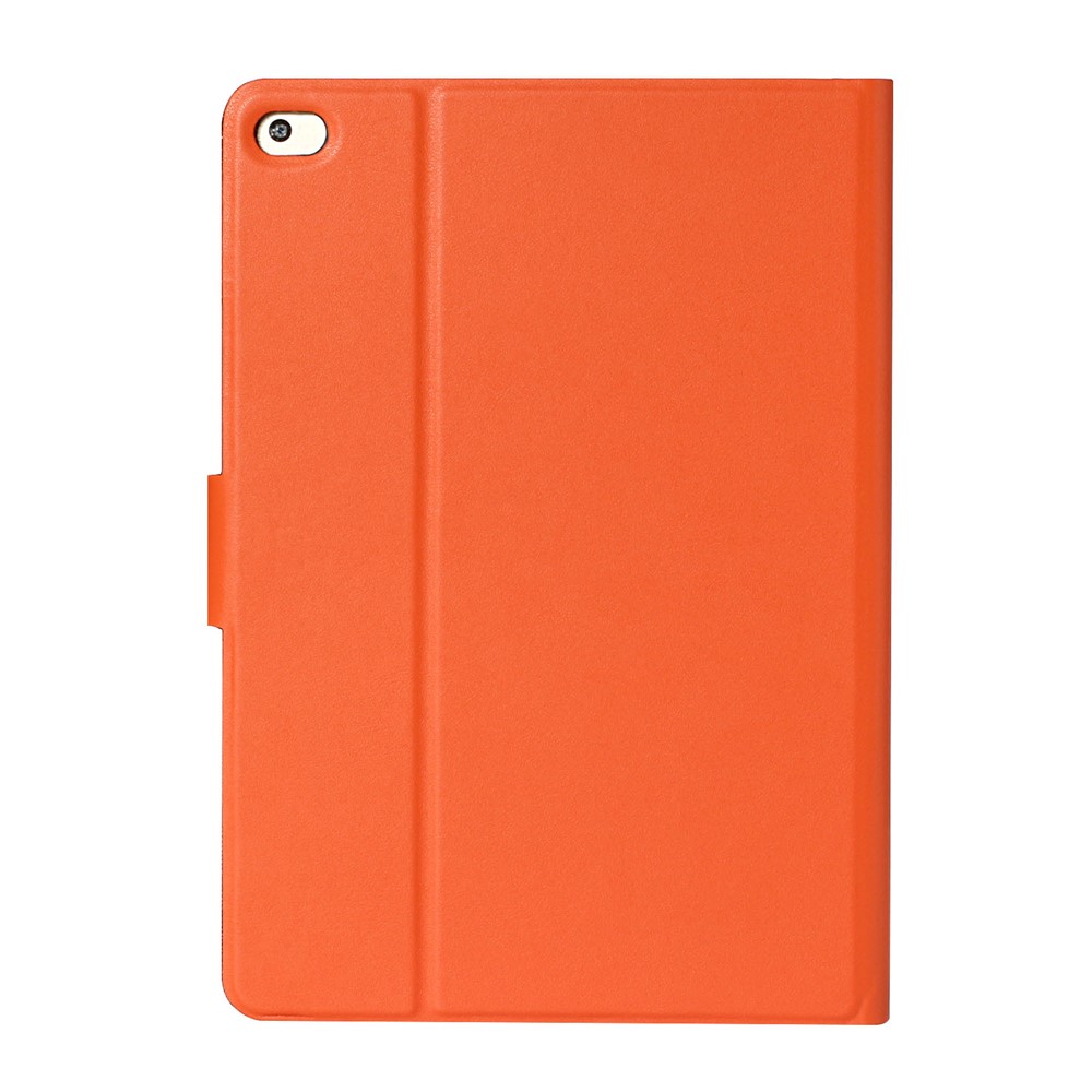 Auto Wake Sleep Stand Smart Leather Tablet Cover for iPad Air (2013) / iPad Air 2 / iPad 9.7-inch (2017) / iPad 9.7-inch (2018) - Orange-2