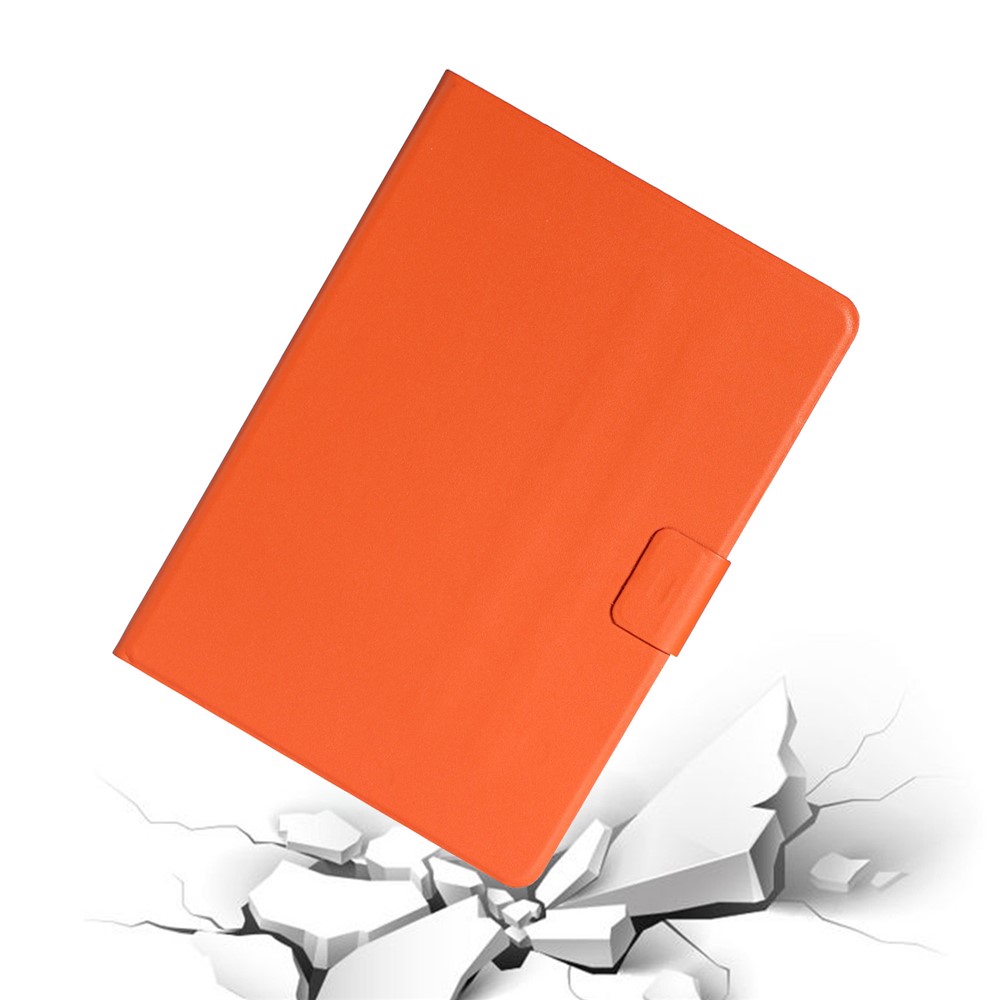 Auto Wake Sleep Stand Smart Leather Tablet Cover for iPad Air (2013) / iPad Air 2 / iPad 9.7-inch (2017) / iPad 9.7-inch (2018) - Orange-6