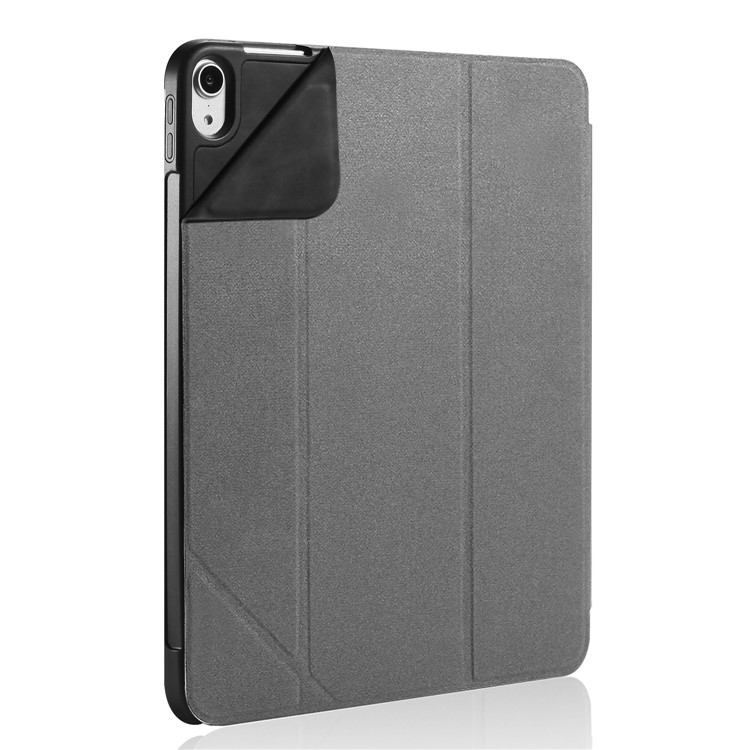 Dg. Ming See Series Auto Wake & Étui de Protection en Cuir de Sommeil Pour Apple Ipad Air (2020) / Air (2022) / Pro 11-pouces (2018) - le Noir