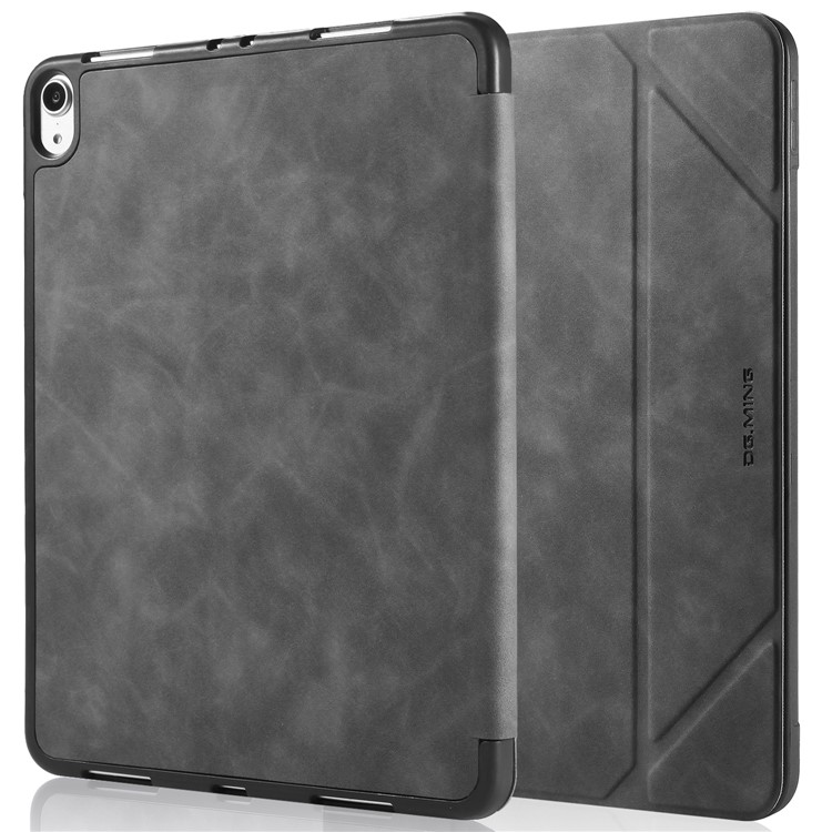 DG.MING See Series Auto Wake & Sleep Leather Protective Case for Apple iPad Pro 11-inch (2018) - Grey-2