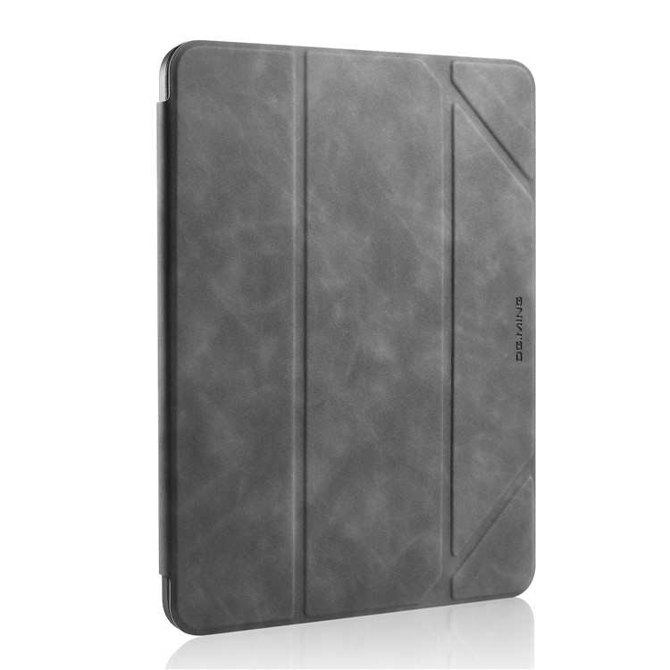DG.MING See Series Auto Wake & Sleep Leather Protective Case for Apple iPad Pro 11-inch (2018) - Grey-7