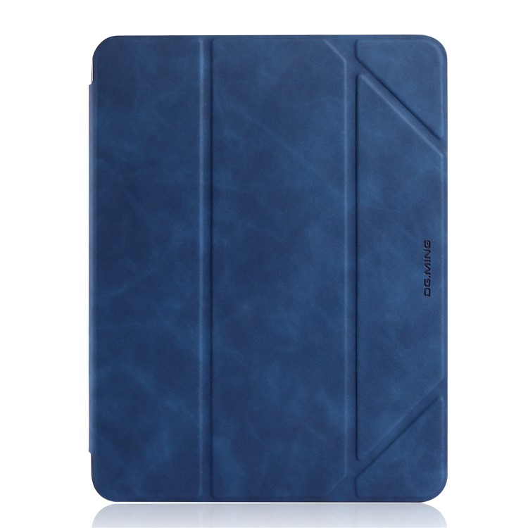 DG.MING See Series Auto Wake & Sleep Leather Protective Case for Apple iPad Pro 11-inch (2018) - Blue-10