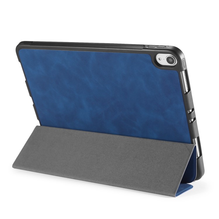 DG.MING See Series Auto Wake & Sleep Leather Protective Case for Apple iPad Pro 11-inch (2018) - Blue-18