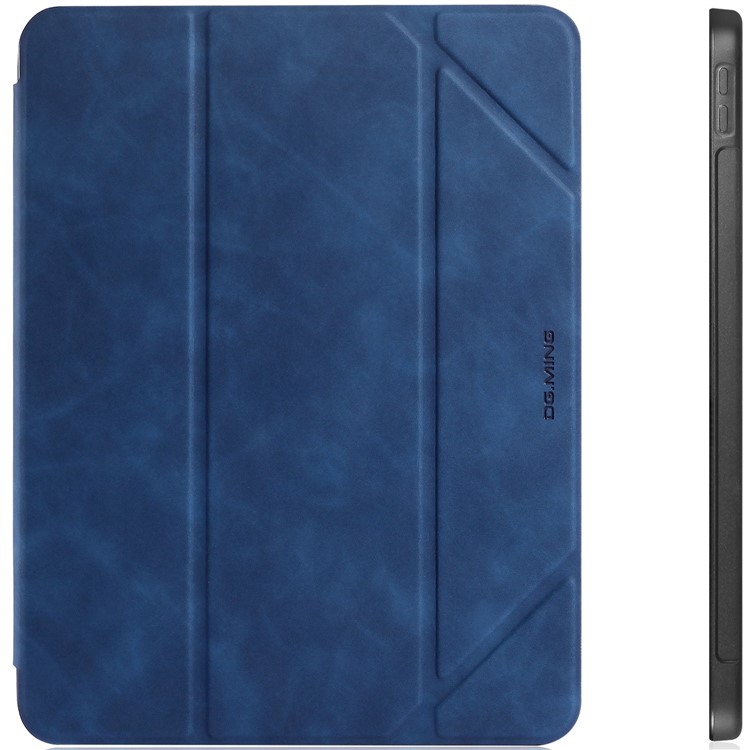 DG.MING See Series Auto Wake & Sleep Leather Protective Case for Apple iPad Pro 11-inch (2018) - Blue-5