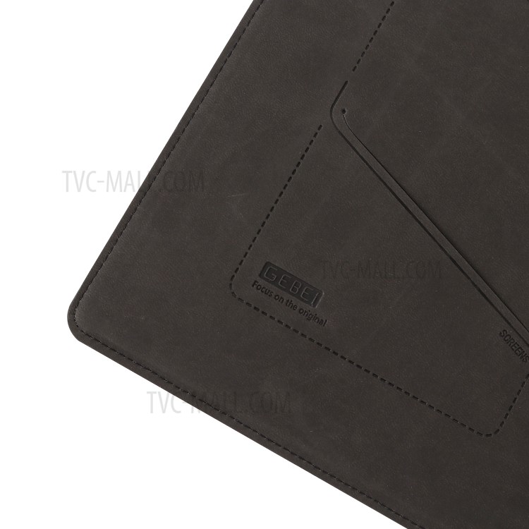 GIBEI PU Leather + TPU Tablet Protective Cover Case for iPad Pro 11-inch (2020) - Black-8