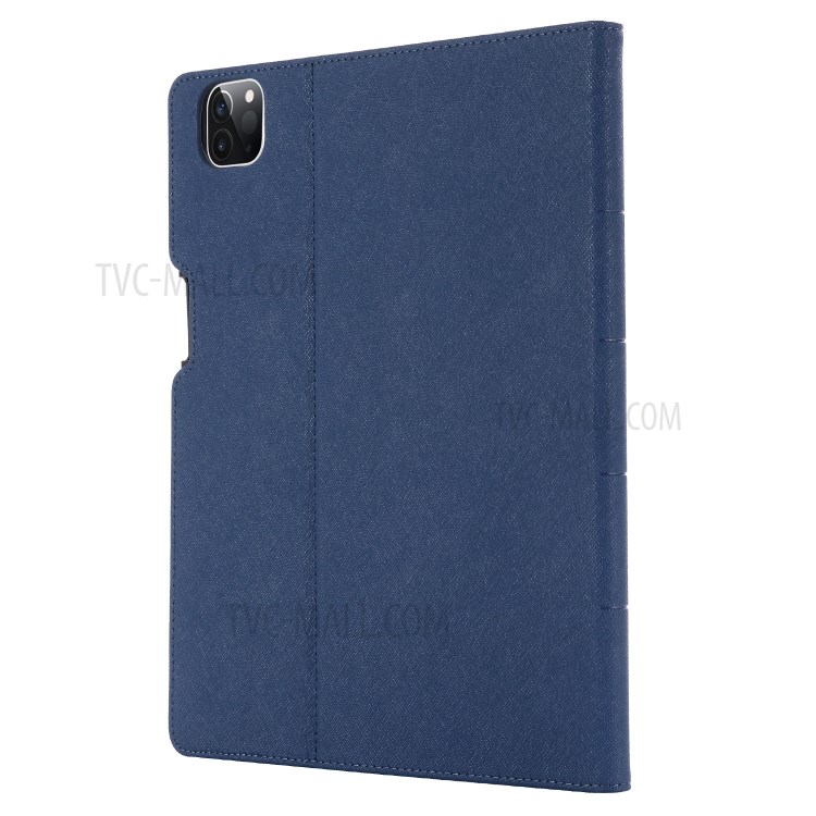 GIBEI PU Leather + TPU Tablet Protective Cover Case for iPad Pro 11-inch (2020) - Blue-2