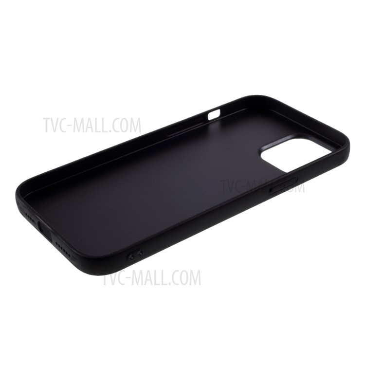 Rivet Style PU Leather with TPU PC Cover for iPhone 12 Max 6.1 inch - Black-6