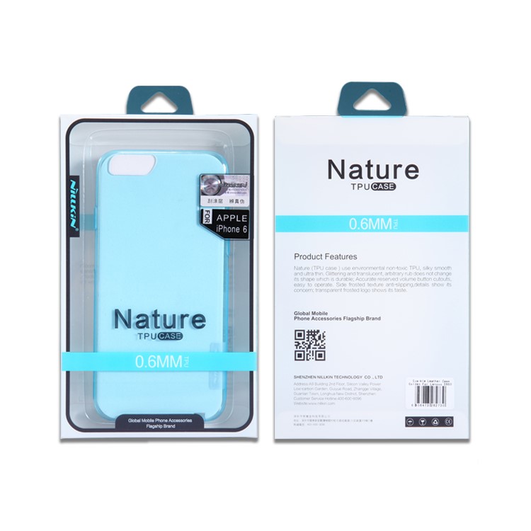 NILLKIN 0.6mm Nature TPU Case Cover for iPhone SE 5s 5 - White-8