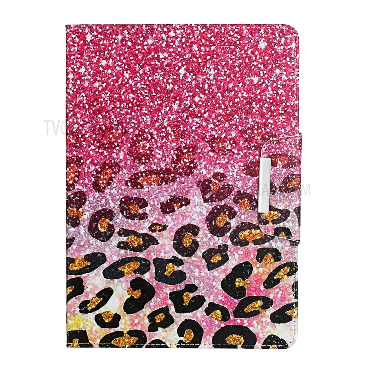 Pattern Printing Smart Leather Stand Case for iPad 9.7-inch (2018) / 9.7-inch (2017) / Air 2 / Air (2013) - Leopard-2