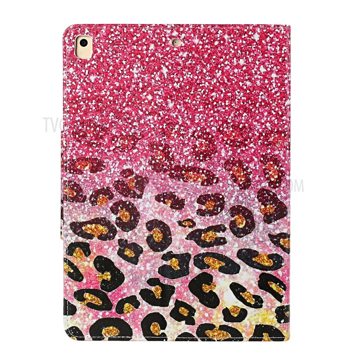 Pattern Printing Flip Leather Case Wallet Tablet Shell for iPad 10.2 (2019)/Air 10.5 inch (2019) - Leopard-3