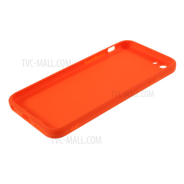 Matte Skin Soft Silicone Phone Case for iPhone 6/6s 4.7-inch - Orange-5