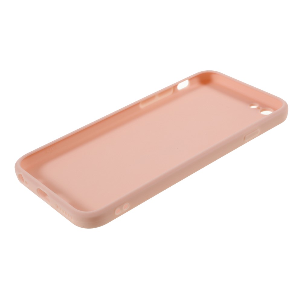 Capa de Telefone de Silicone Macia de Pele Fosca Para Iphone 6/6s 4,7 Polegadas - Rosa-5