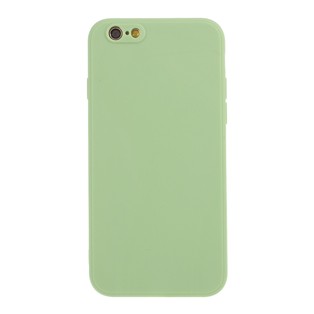 Matte Skin Soft Silicone Phone Case for iPhone 6/6s 4.7-inch - Light Green-1