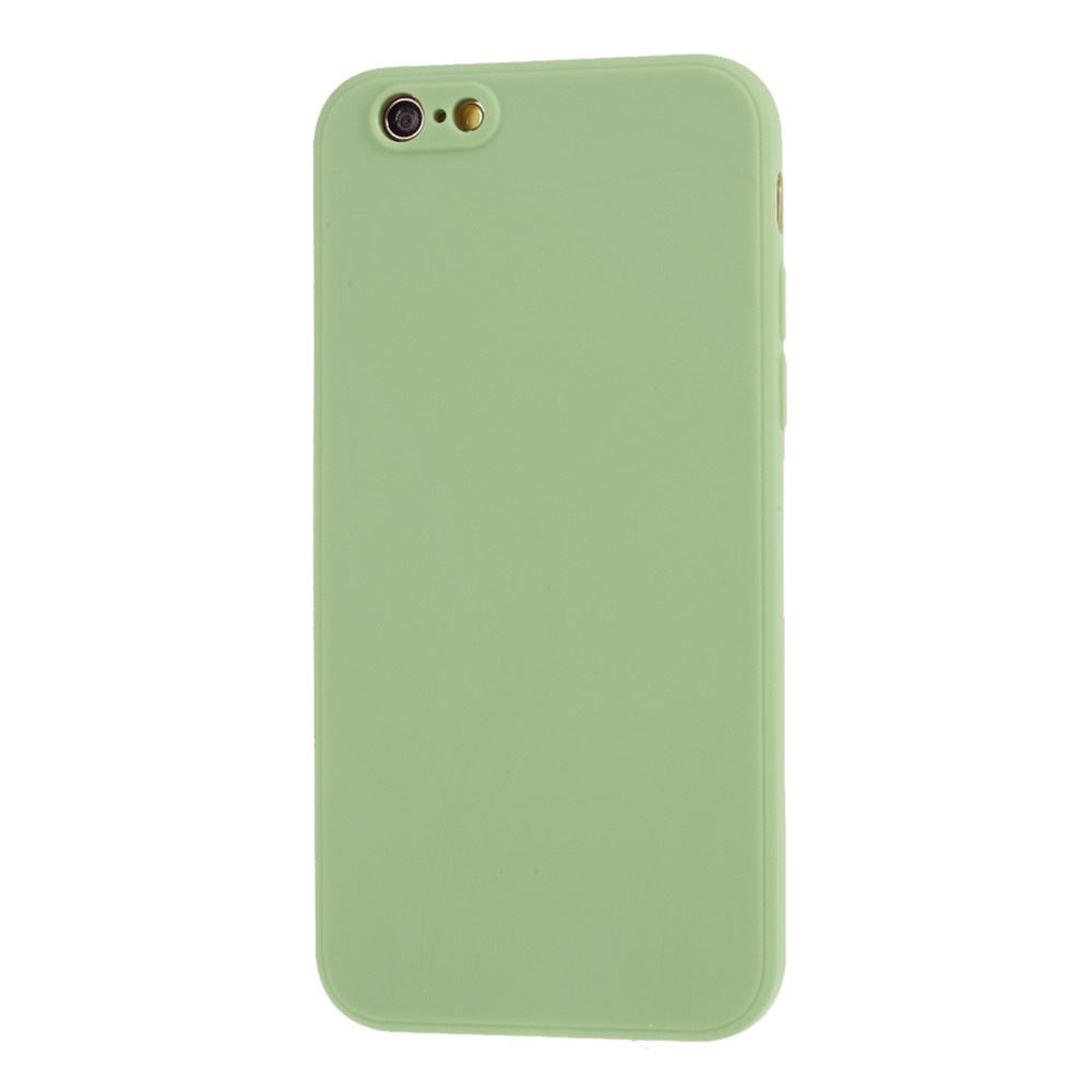 Matte Skin Soft Silicone Phone Case for iPhone 6/6s 4.7-inch - Light Green-2