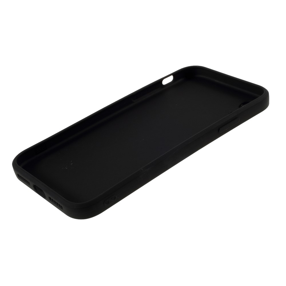 Custodia Per Cellulare in Silicone Morbido Per la Pelle Opaca Per Iphone XR 6,1 Pollici - Nero