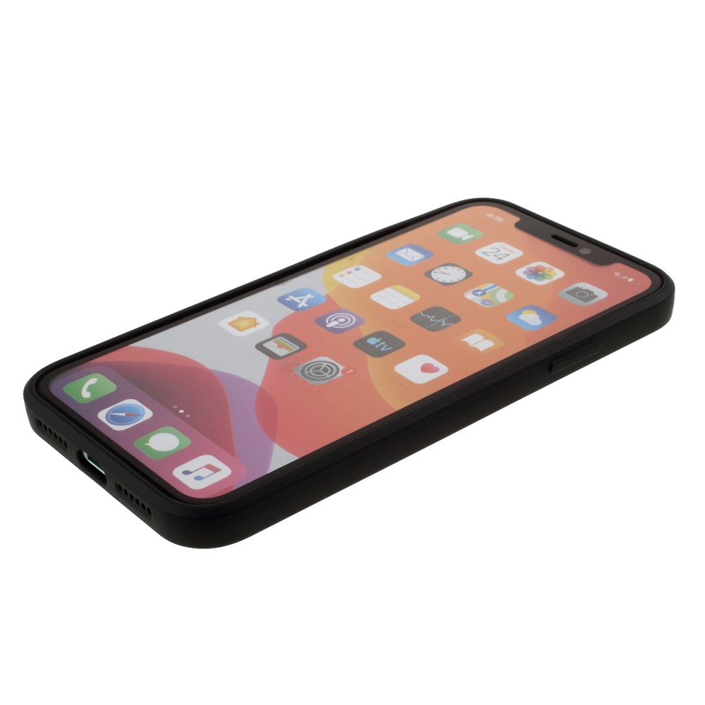 Pure Colour Matte Soft TPU Cover Phone Case for iPhone 11 6.1 inch - Black-7