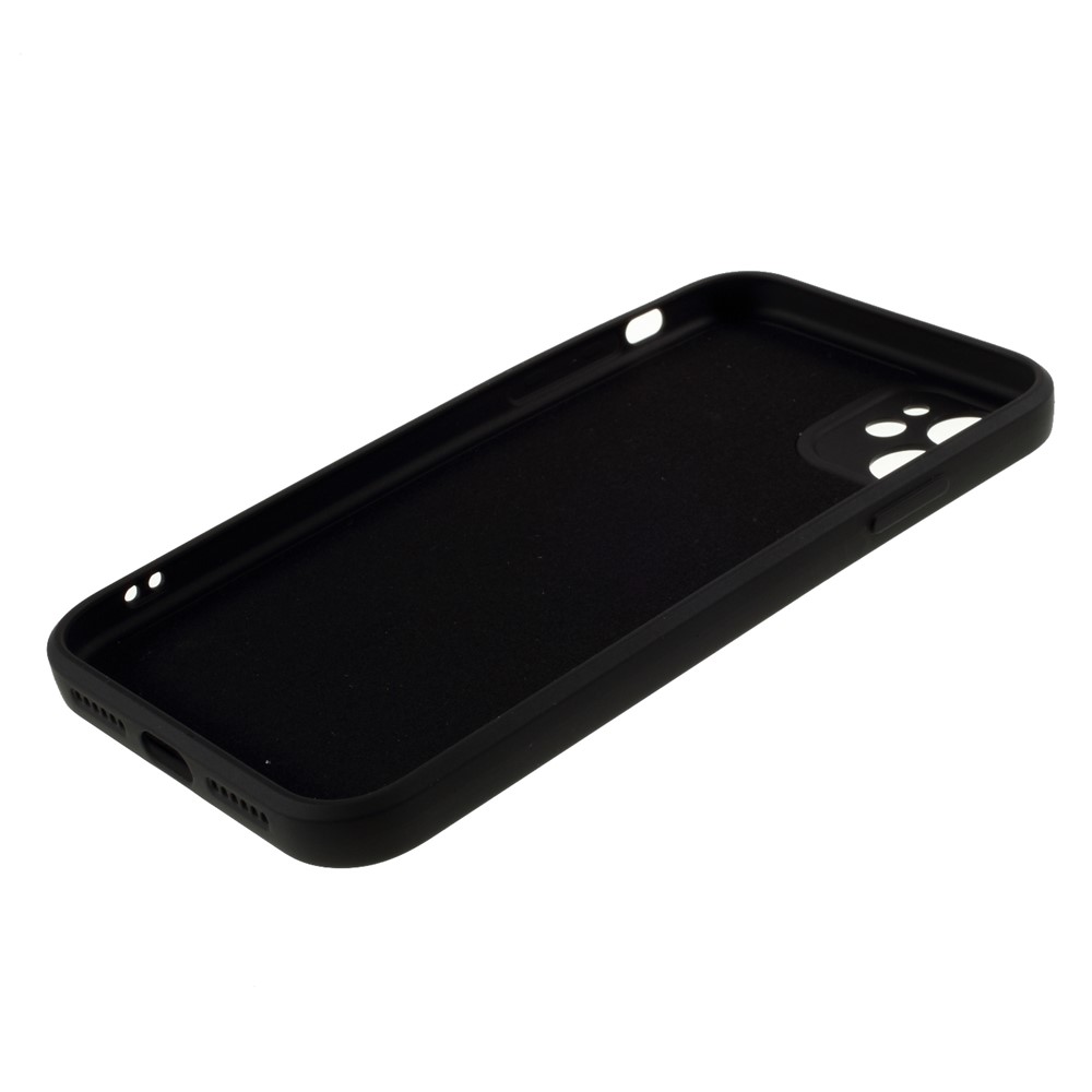 Pure Colour Matte Soft TPU Cover Phone Case for iPhone 11 6.1 inch - Black-8