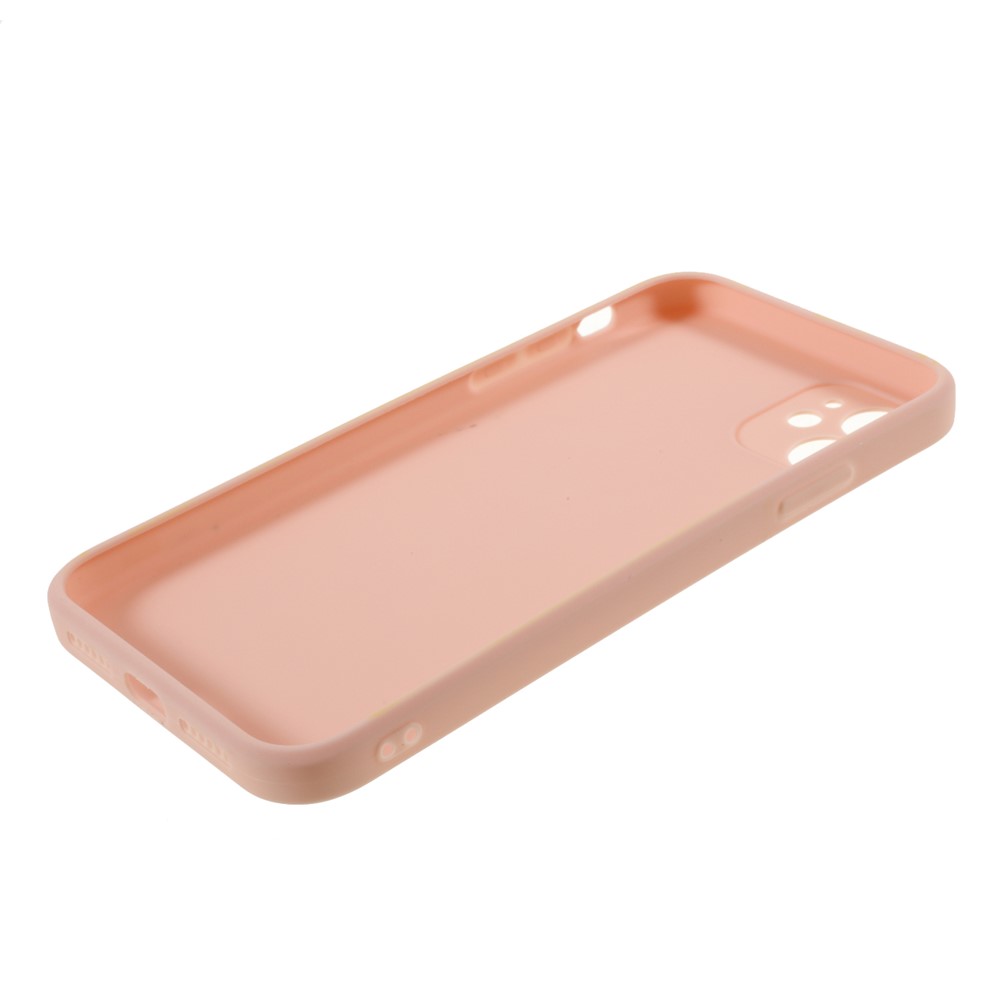 Pure Colour Matte Soft TPU Cover Phone Case for iPhone 11 6.1 inch - Pink-5