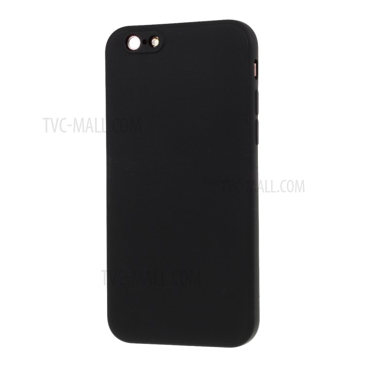 Matte Silikon Schutzhülle Für Iphone 6S Plus / 6 Zuzüglich 5,5-Zoll - Schwarz-2