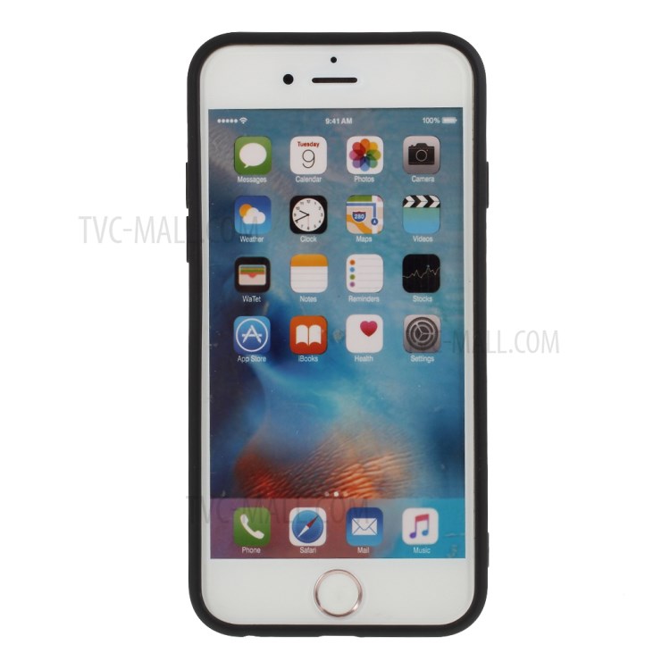 Matte Silikon Schutzhülle Für Iphone 6S Plus / 6 Zuzüglich 5,5-Zoll - Schwarz-3