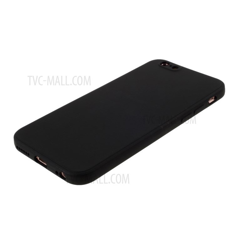 Matte Silikon Schutzhülle Für Iphone 6S Plus / 6 Zuzüglich 5,5-Zoll - Schwarz-4