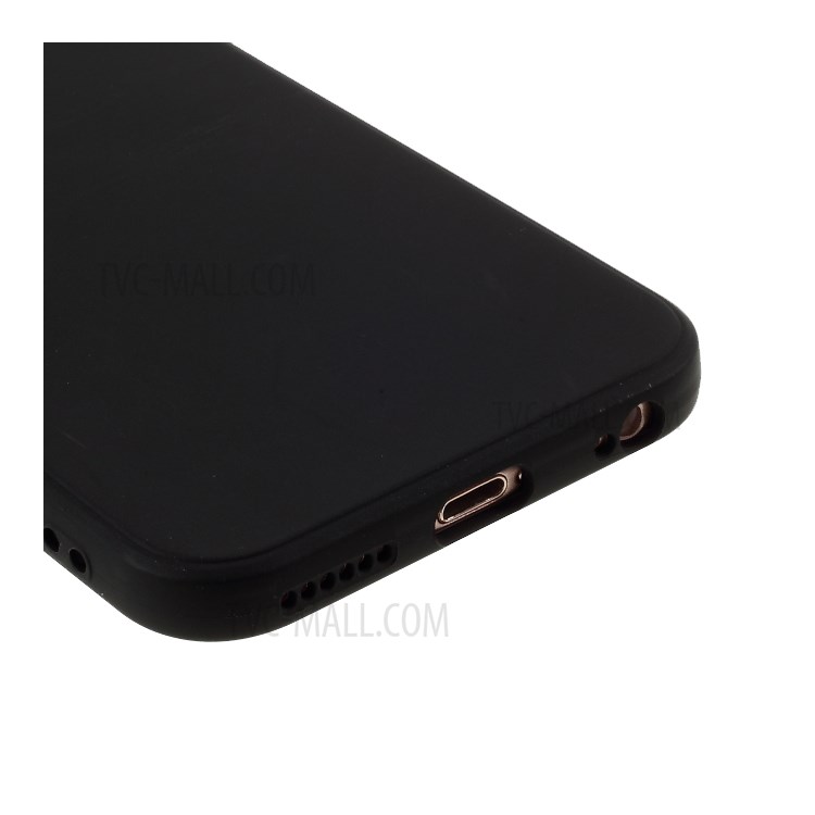 Matte Silikon Schutzhülle Für Iphone 6S Plus / 6 Zuzüglich 5,5-Zoll - Schwarz-5