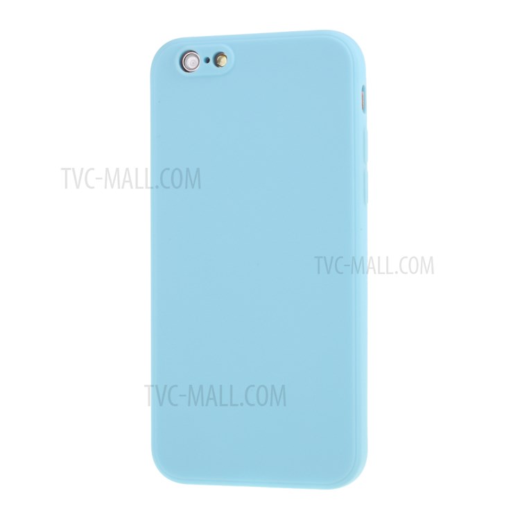 Matte Silicone Protector Case for iPhone 6s Plus/6 Plus 5.5-inch - Sky Blue-2