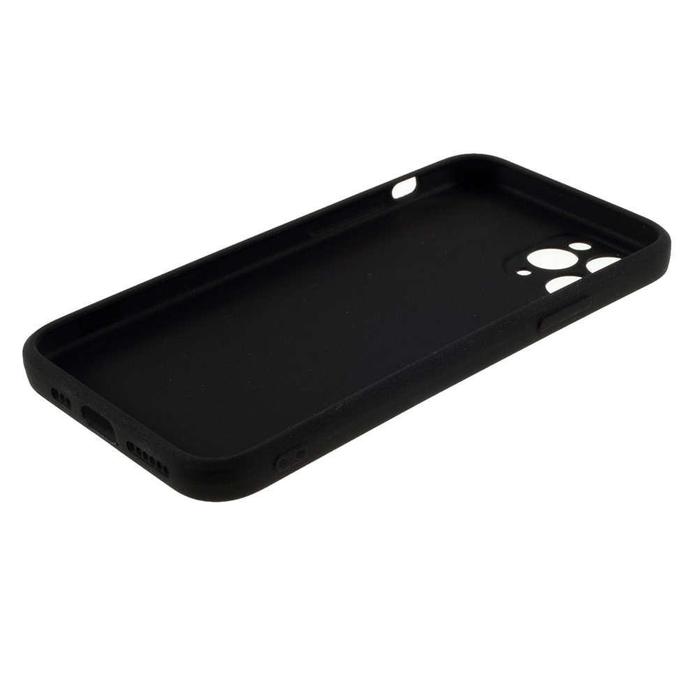 Matte Skin Soft Silicone Phone Case for iPhone 11 Pro 5.8-inch - Black-8