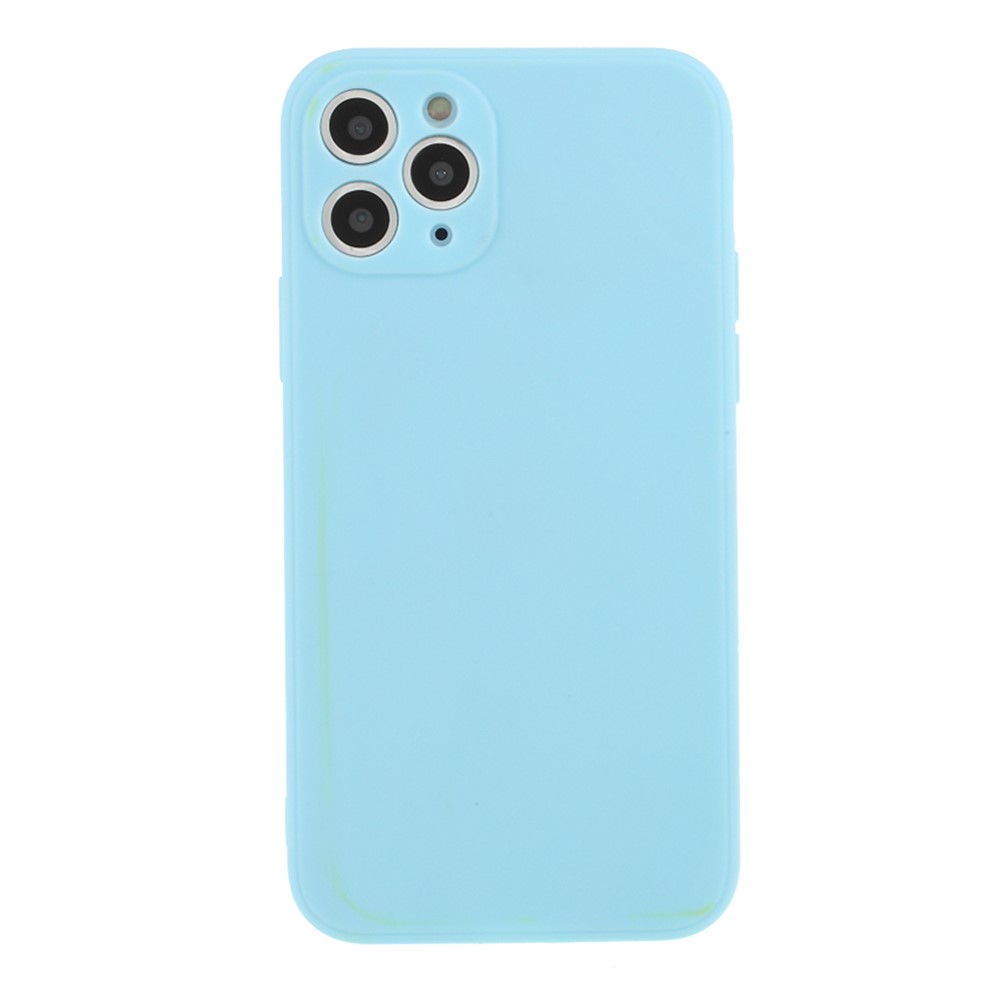 Matte Skin Soft Silicone Phone Case for iPhone 11 Pro 5.8-inch - Baby Blue-1
