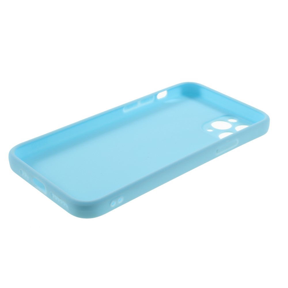 Matte Skin Soft Silicone Phone Case for iPhone 11 Pro 5.8-inch - Baby Blue-5