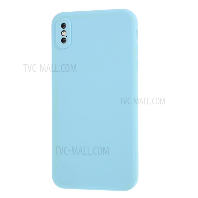 Matte Skin Soft Silicone Phone Case for iPhone XS Max 6.5-inch - Baby Blue-2