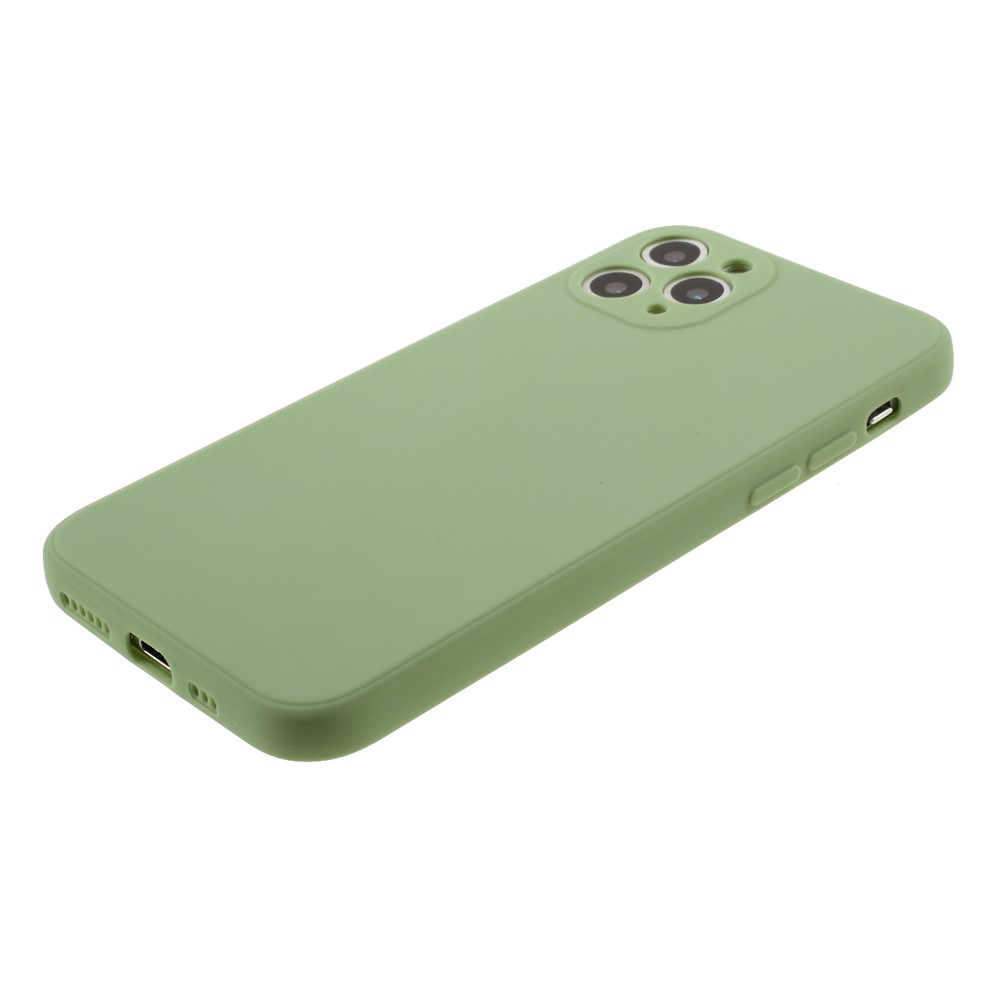 Matte Skin Soft Silicone Mobile Phone Shell for iPhone 11 Pro Max 6.5 inch - Light Green-4