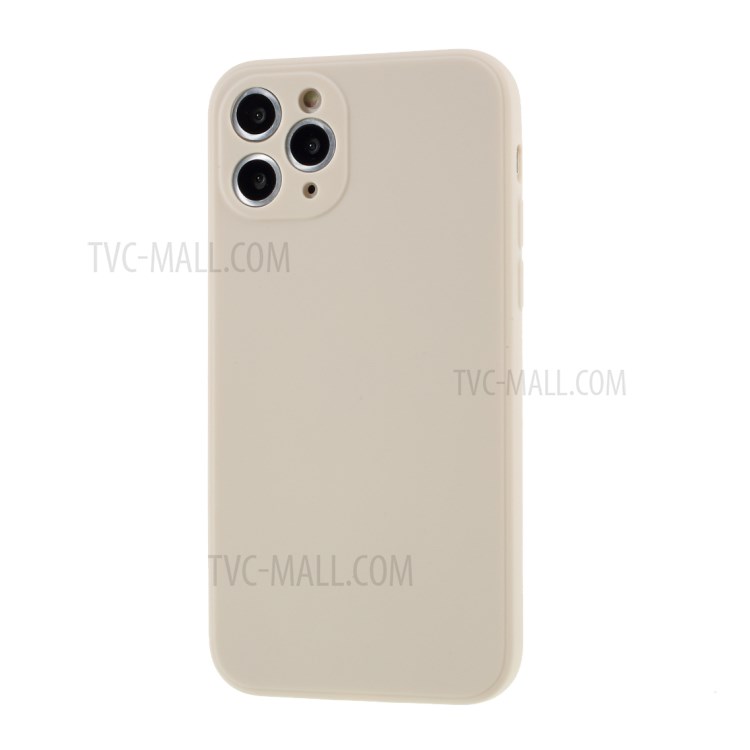 Matte Skin Soft Silicone Mobile Phone Shell for iPhone 11 Pro Max 6.5 inch - Beige-2