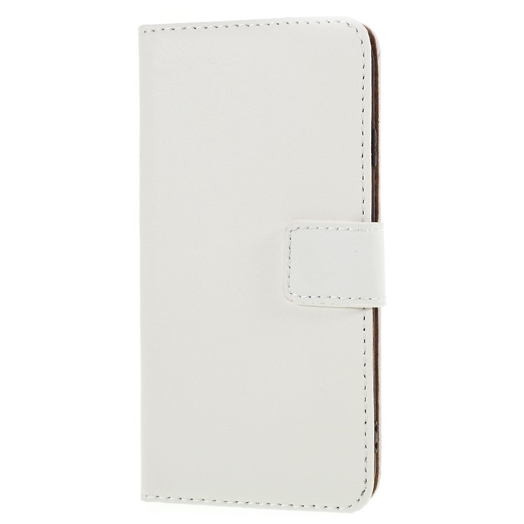 Split Leather with Stand Wallet Shell for iPhone 6/6s 4.7-inch - White-2