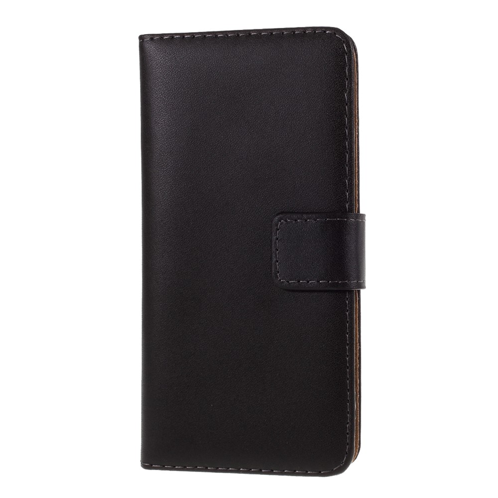 Couro Rachado Com Tampa Carteira Para IPhone 6 Plus / 6s Acrescida De 5,5 Polegadas - Preto-2