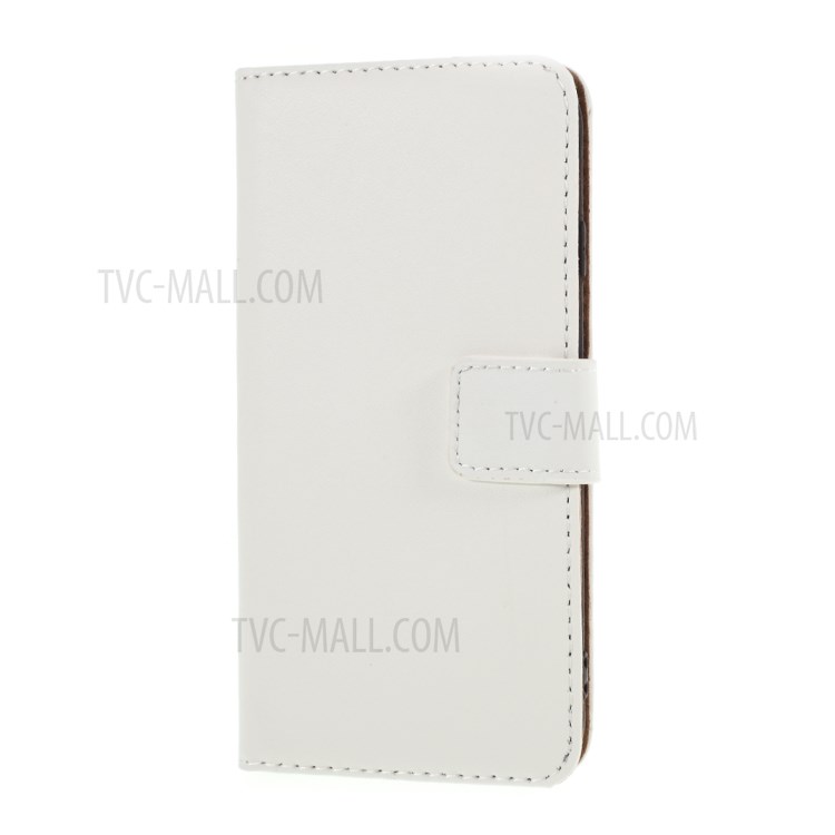 Split Leather with Wallet Cover for iPhone 6 Plus/6s Plus 5.5-inch - White-2