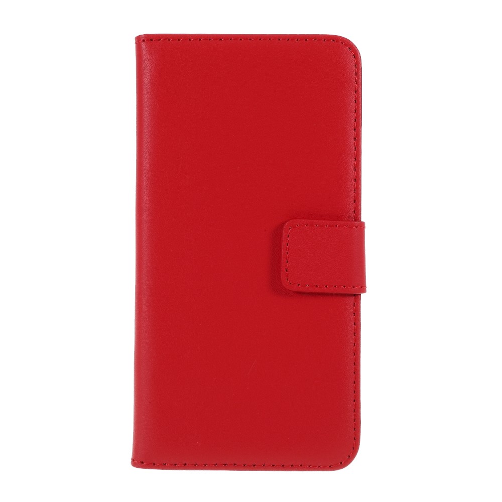 Split Leather with Wallet Cover for iPhone 6 Plus/6s Plus 5.5-inch - Red-1