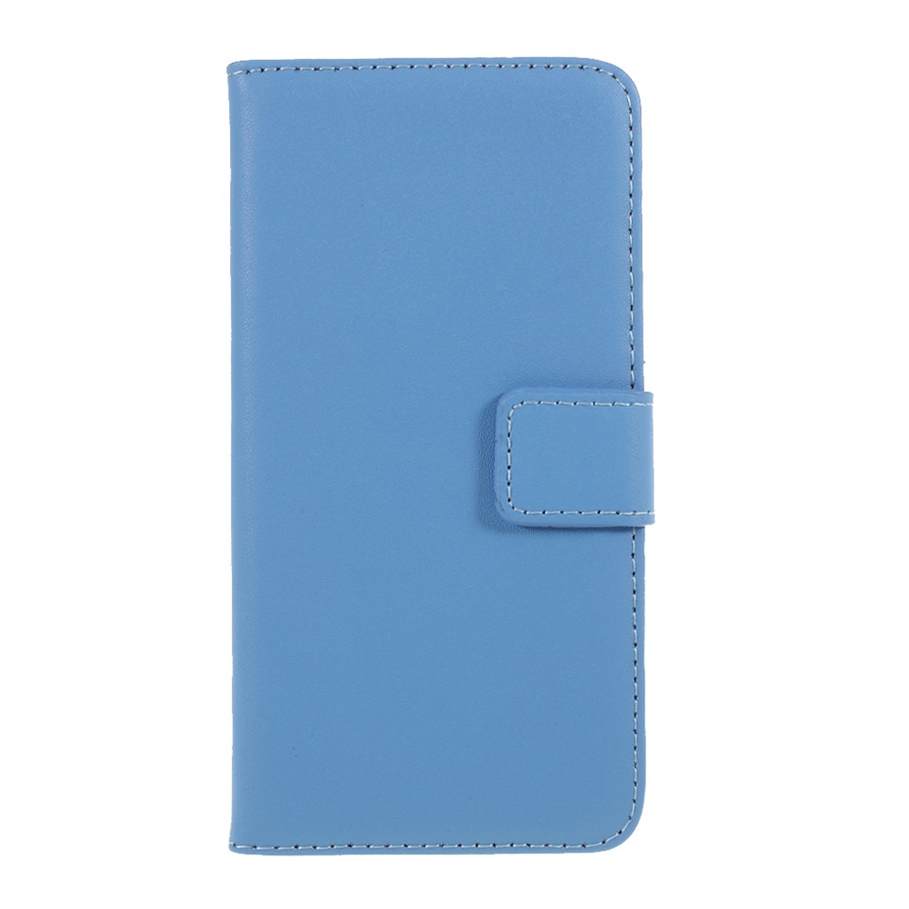 Cuero Dividido Con Cubierta De Billetera Para IPhone 6 Plus / 6s Plus De 5.5 Pulgadas - Azul