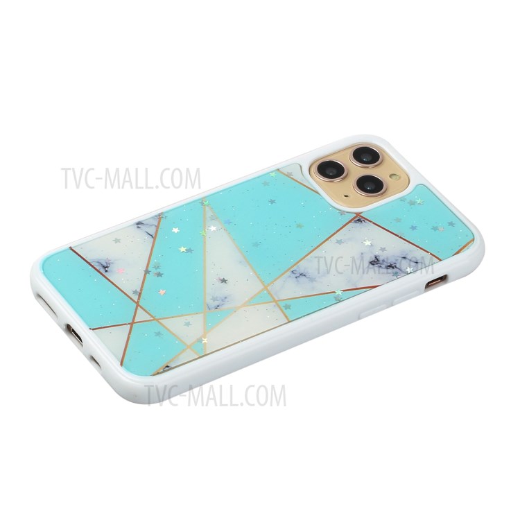 Marble Pattern Printing Epoxy TPU Phone Case for iPhone 11 6.1 inch - Style G-2