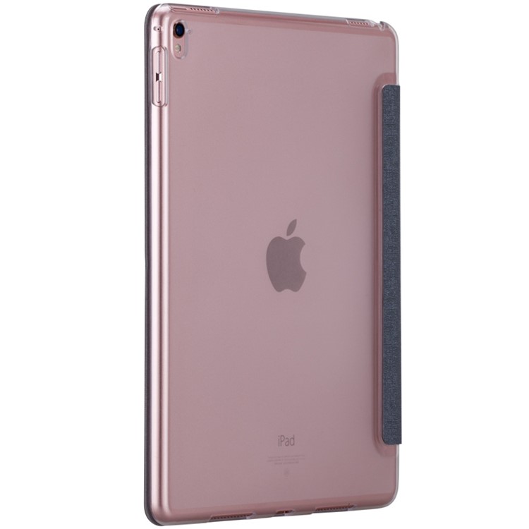 MOMAX Smart Leather Stand Case for iPad Pro 9.7 inch - Silver Grey-5