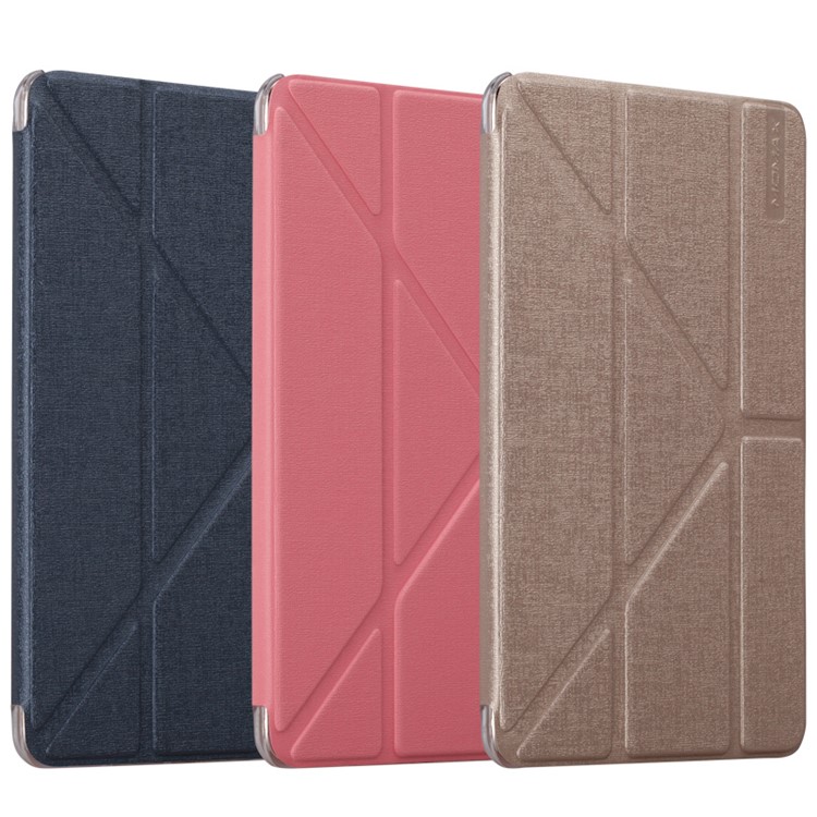 MOMAX Smart Leather Stand Case for iPad Pro 9.7 inch - Silver Grey-9