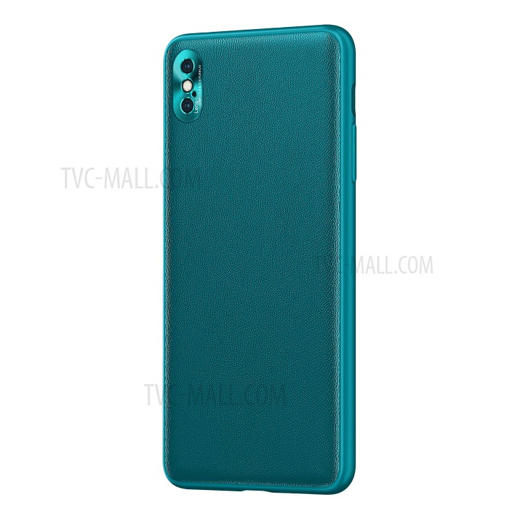 Couverture Combinée du Boîtier de Téléphone CD Fukelai CD Avec un Couvre-caméra Pour Iphone XR 6,1 Pouces - Vert