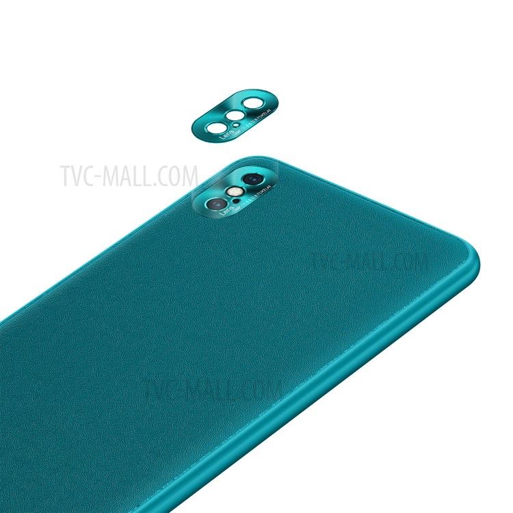 Fukelai CD Veins Phone Case Combo Cover Mit Kameraabdeckung Für Iphone XR 6,1 Zoll - Grün-7