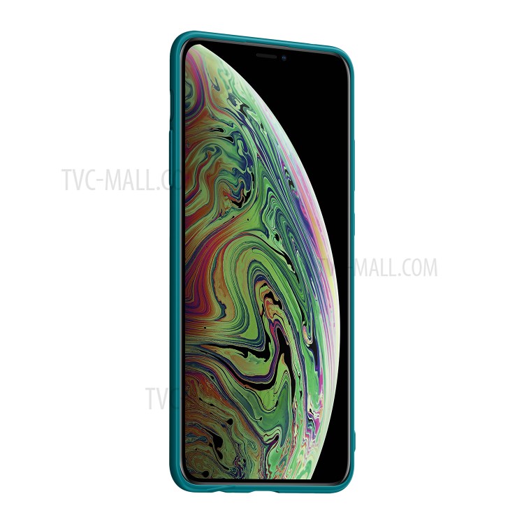 Capa de Capa de Telefone Com Veias de Veias de Fukelai Com Cobertura de Câmera Para Iphone XR 6,1 Polegadas - Verde