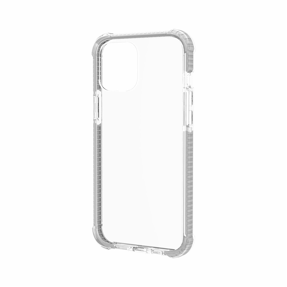 Air-cushion Dropproof Acrylic + TPU Hybrid Phone Shell for iPhone 12 Pro Max 6.7 inch - White-5