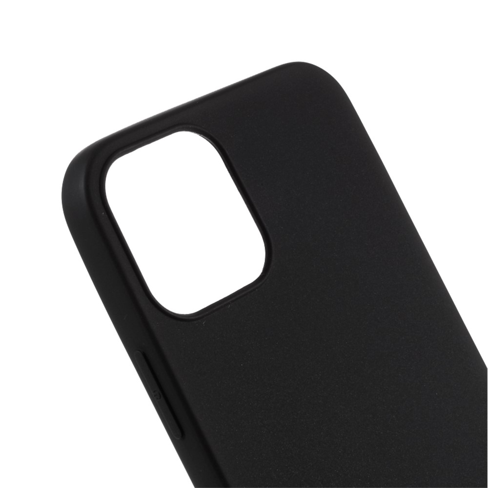 Matte Skin TPU Protective Case for iPhone 12 5.4 inch - Black-5