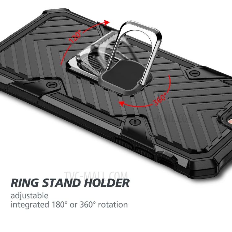 Detachable 2-in-1 PC + TPU Protective Shell with Kickstand for iPhone 8 Plus/7 Plus 5.5 inch - Black-7
