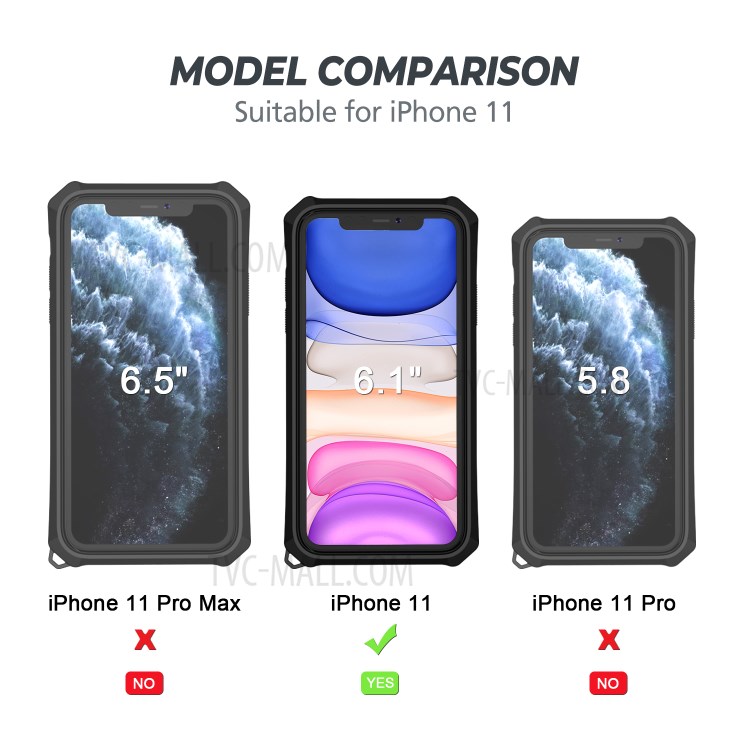 Rotatable Finger Ring Kickstand PC + TPU Hybrid Back Case for iPhone 11 6.1-inch - Rose Gold-6