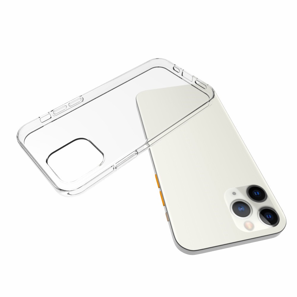 10 Pçs / Pack Anti-Watermark Light Inner Light Slim TPU Cobertura De Proteção TPU Para IPhone 12 Pro / 12